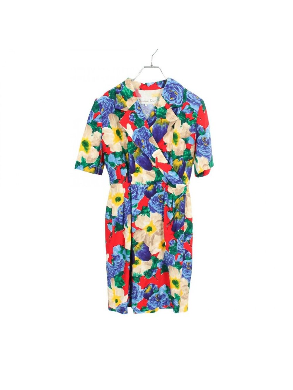 Dior Dress Flower Rayon
